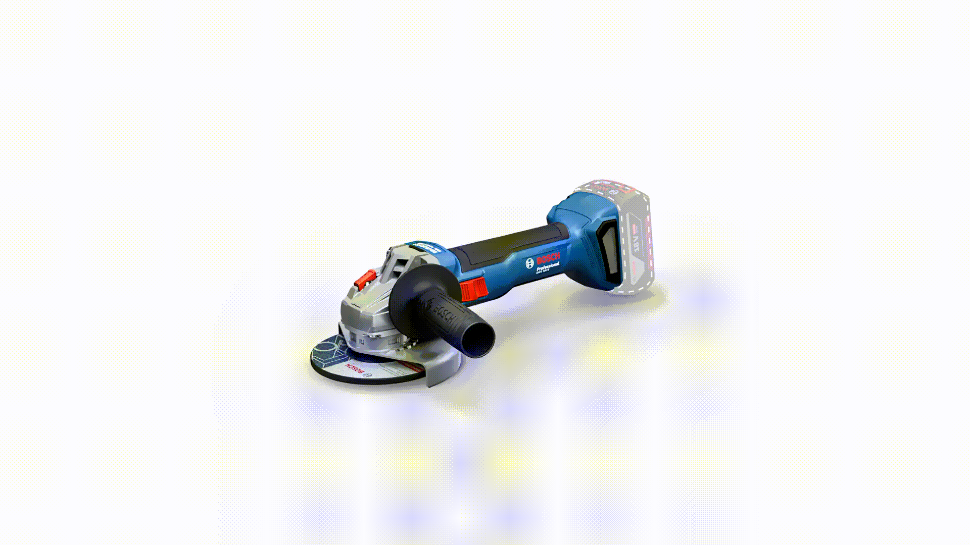 Bosch Akku-Winkelschleifer GWS 18V-8 PC