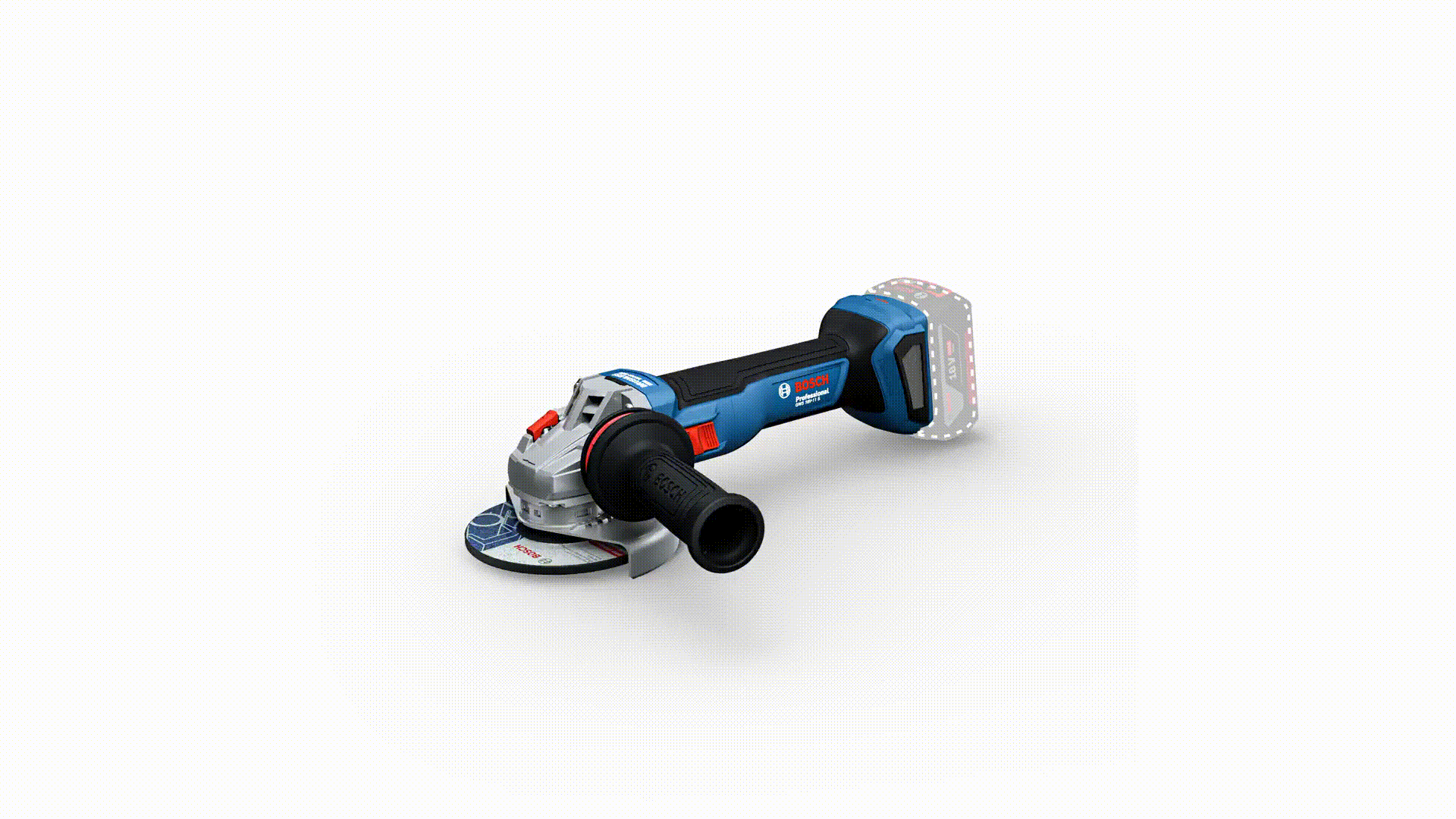 Bosch Akku-Winkelschleifer GWS 18V-11 S PC