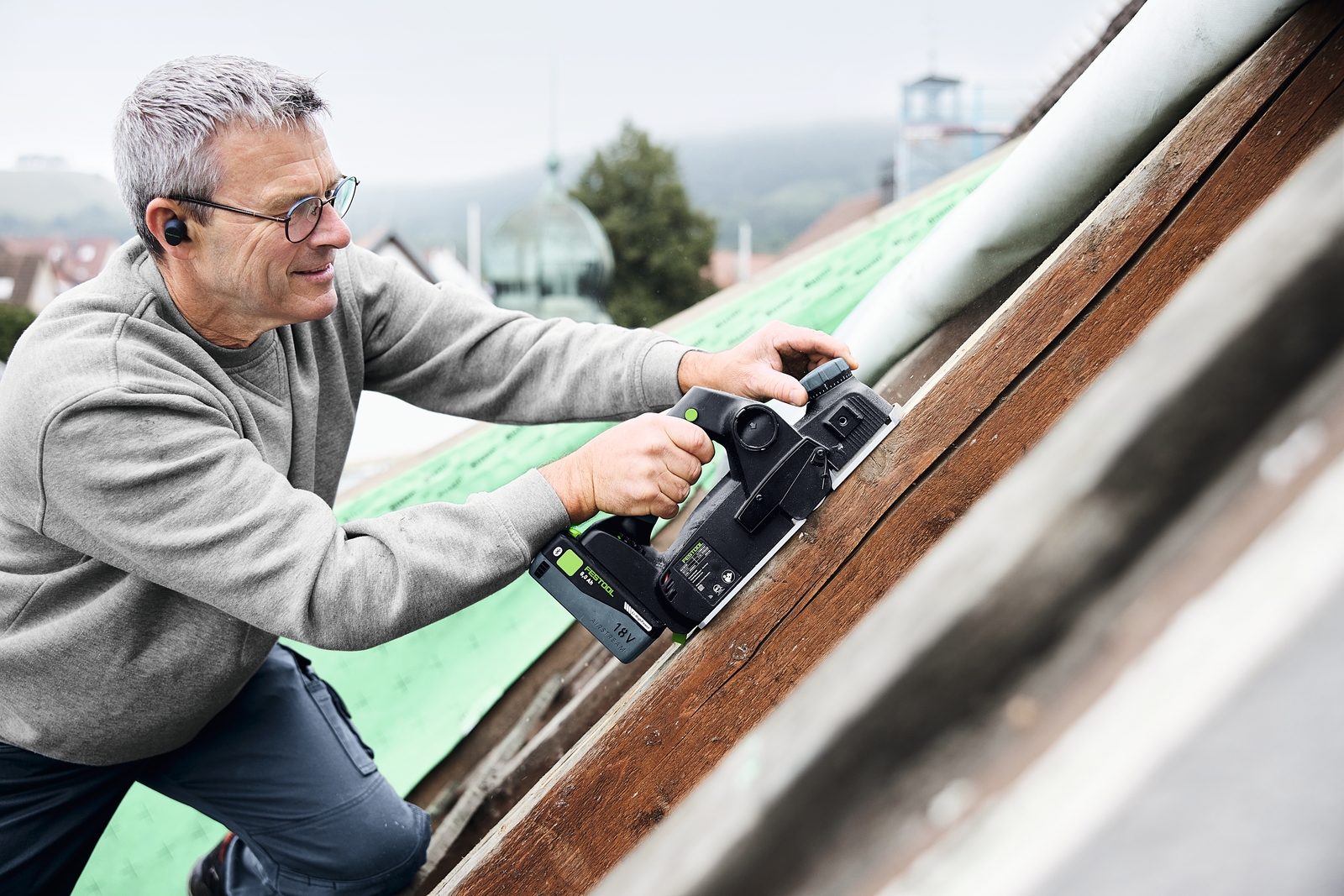 Festool Akku-Hobel HLC 82 EB-Basic