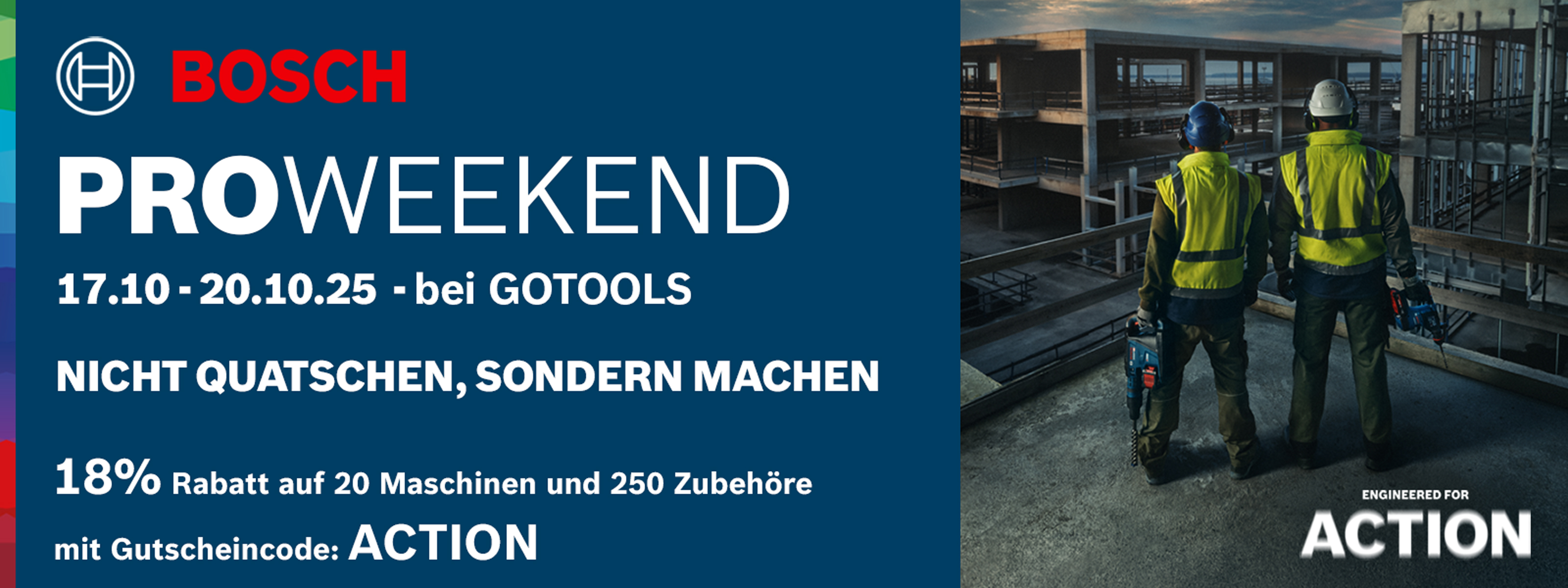 zur Aktionsseite Bosch PROWEEKEND