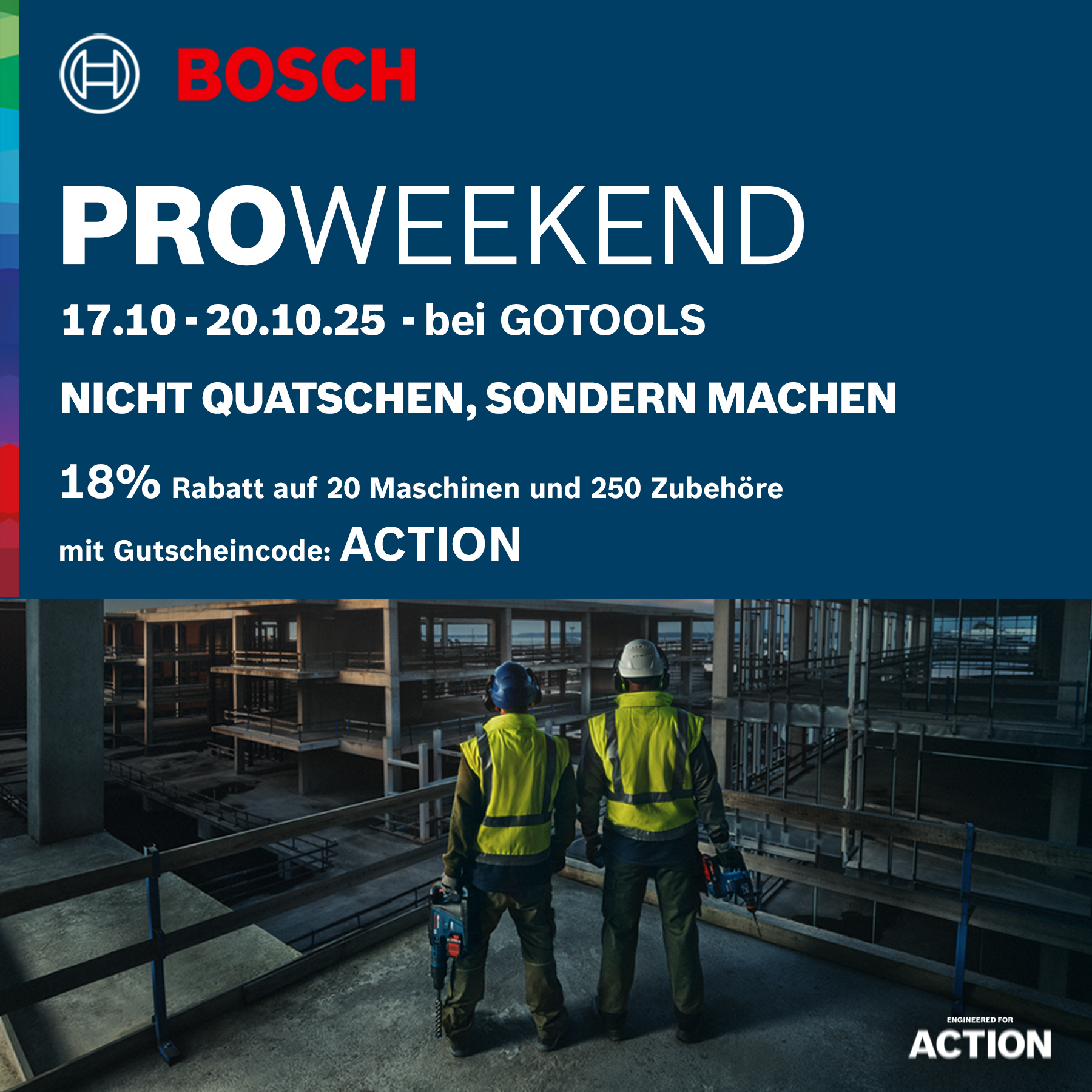 zur Aktionsseite Bosch PROWEEKEND