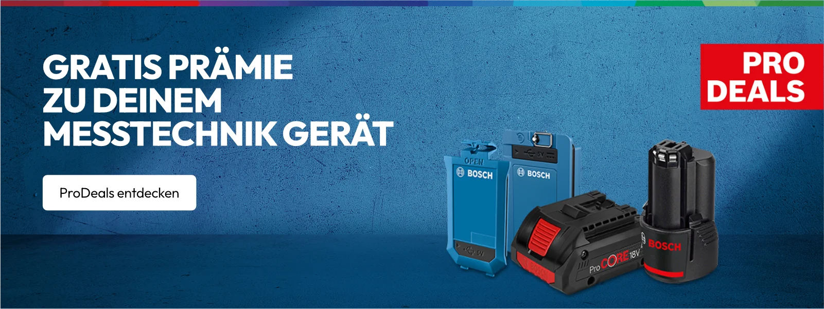 Bosch ProDeals Messtechnik Prämien