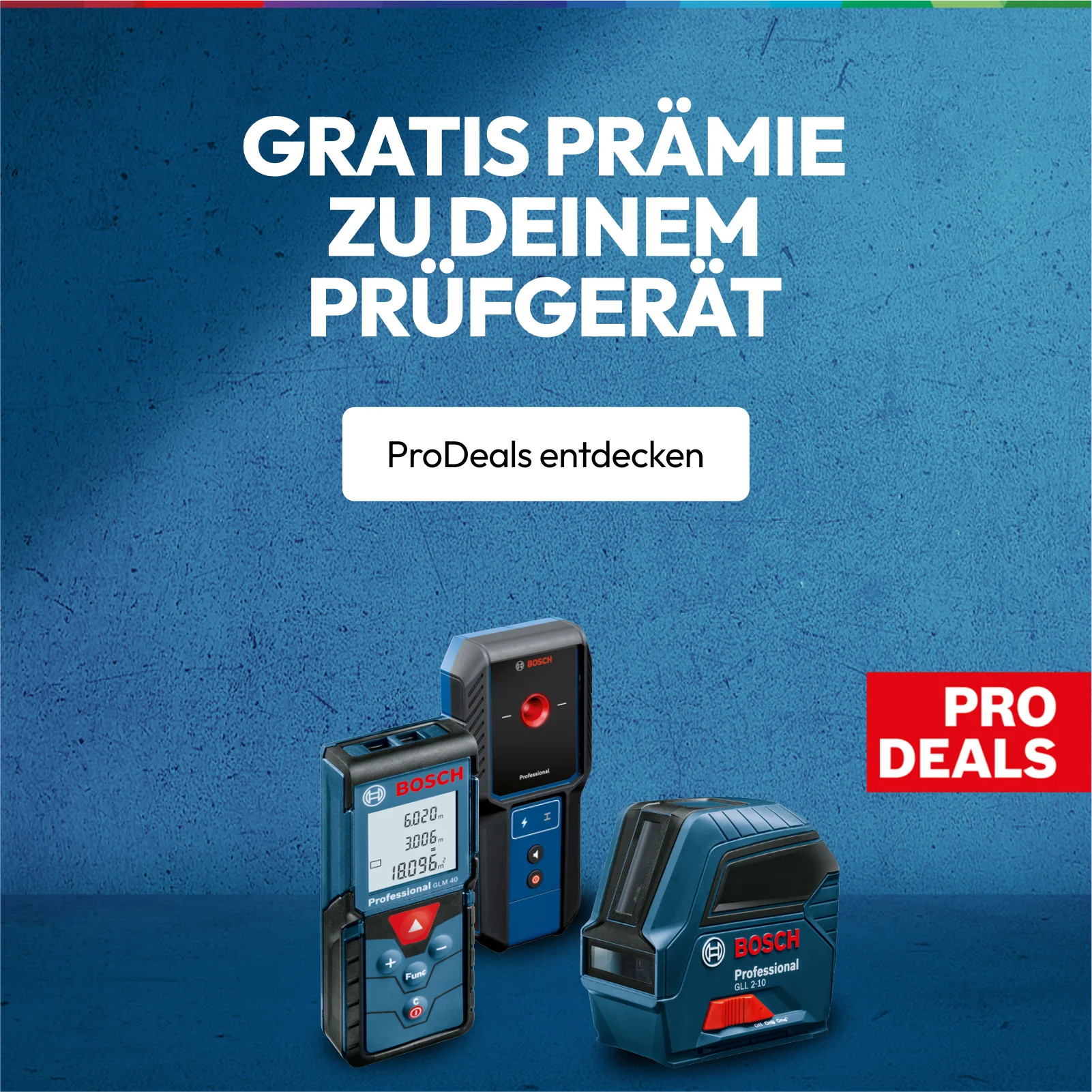 Bosch ProDeals Prüfgeräte Prämien