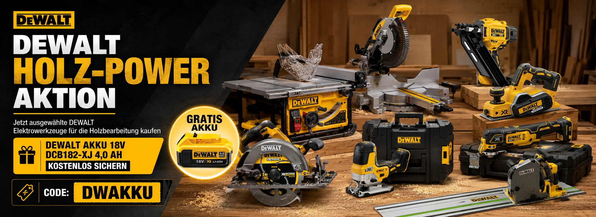 Akku Aktion bei GOTOOLS