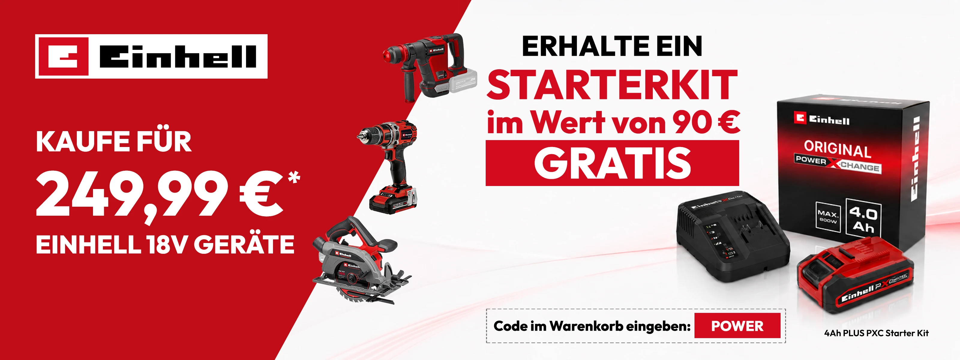 Einhell Akku Aktion 2026