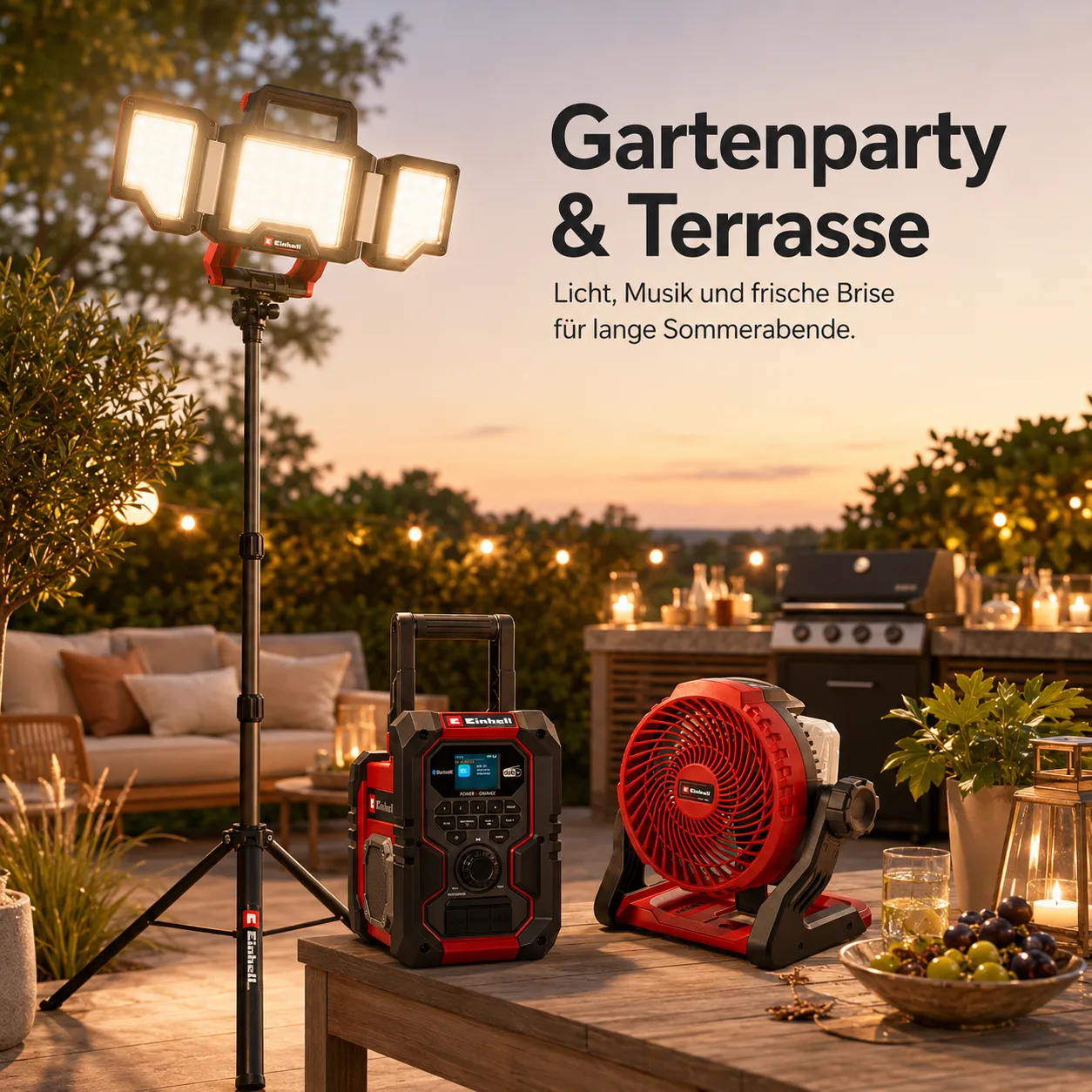 Gartenparty & Terrasse