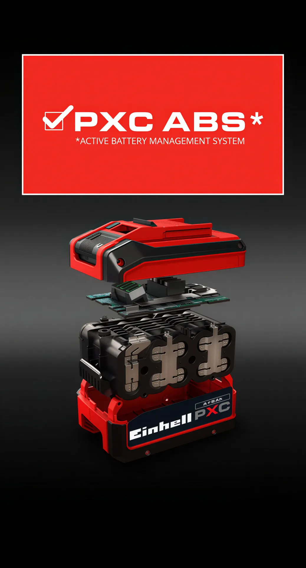 Einhell PXC ABS Akku
