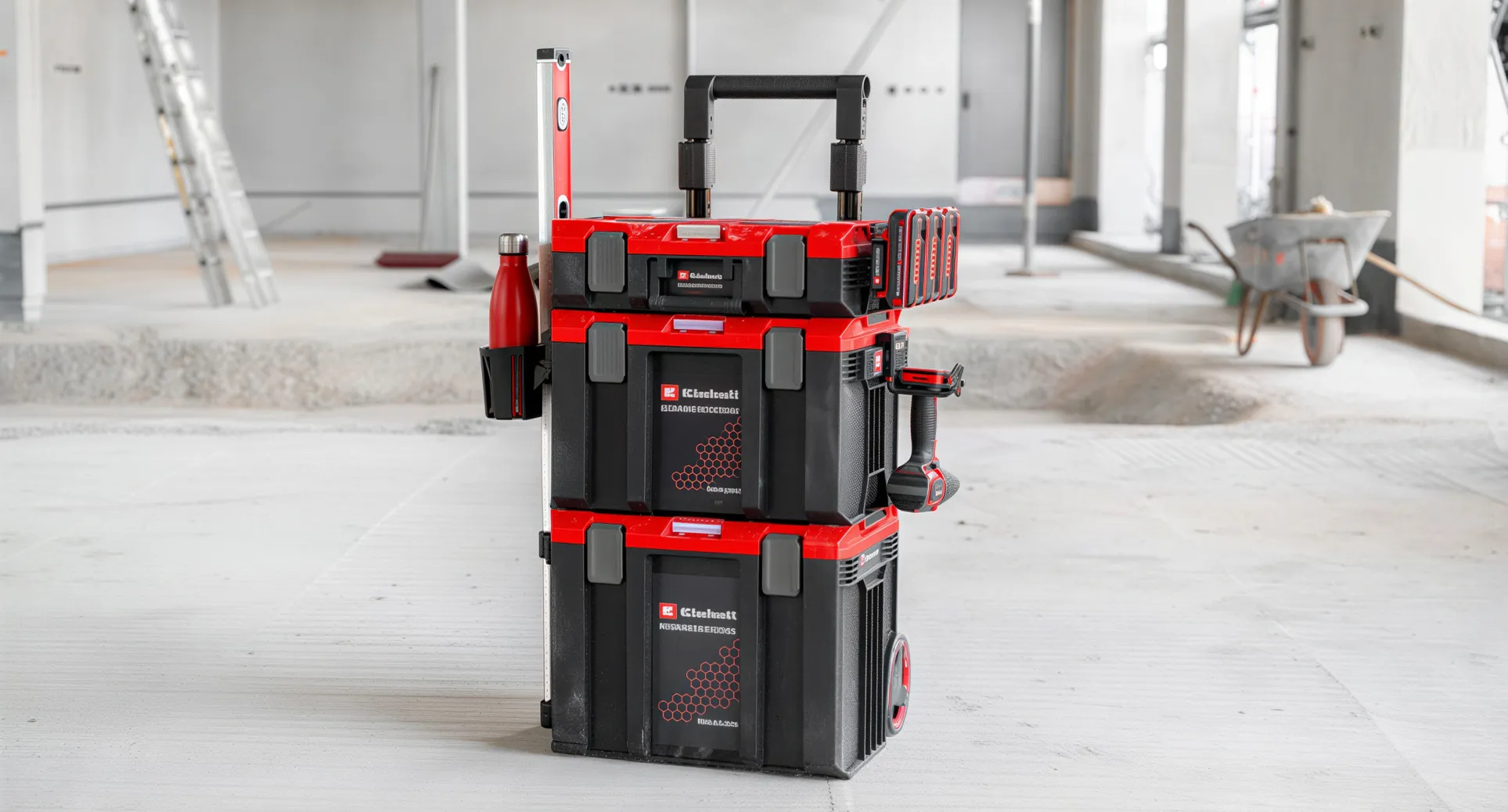 Einhell E-Case Halterungen mit Siderails