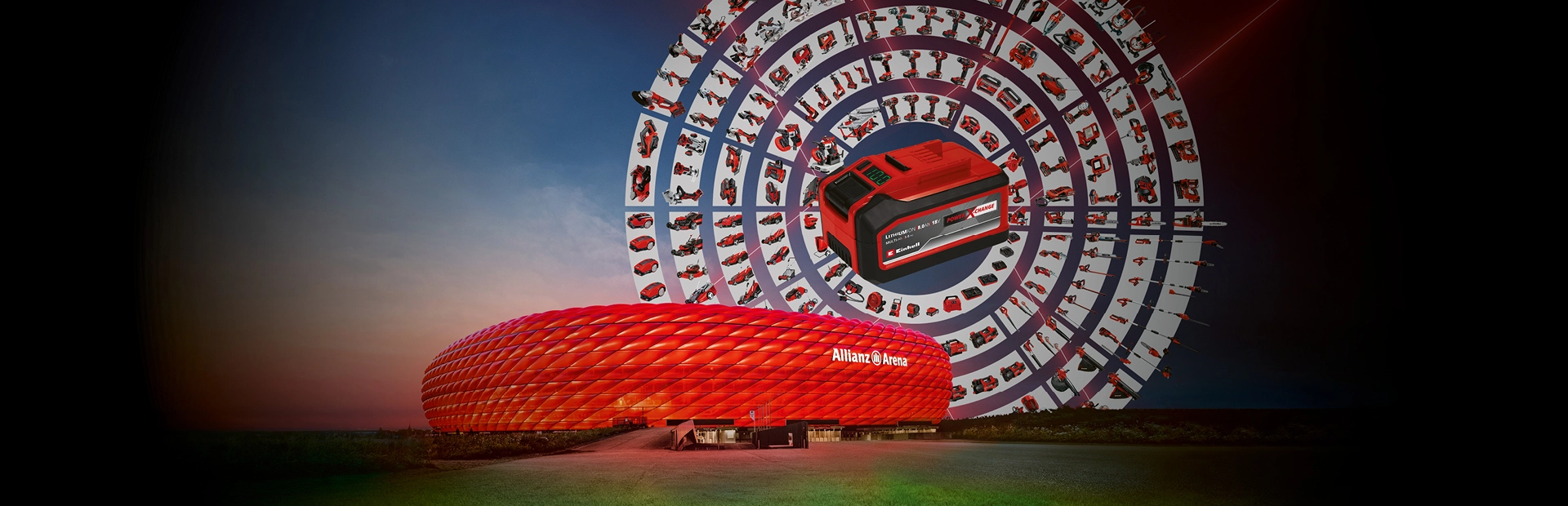 fc-bayern x einhell | gotools.de