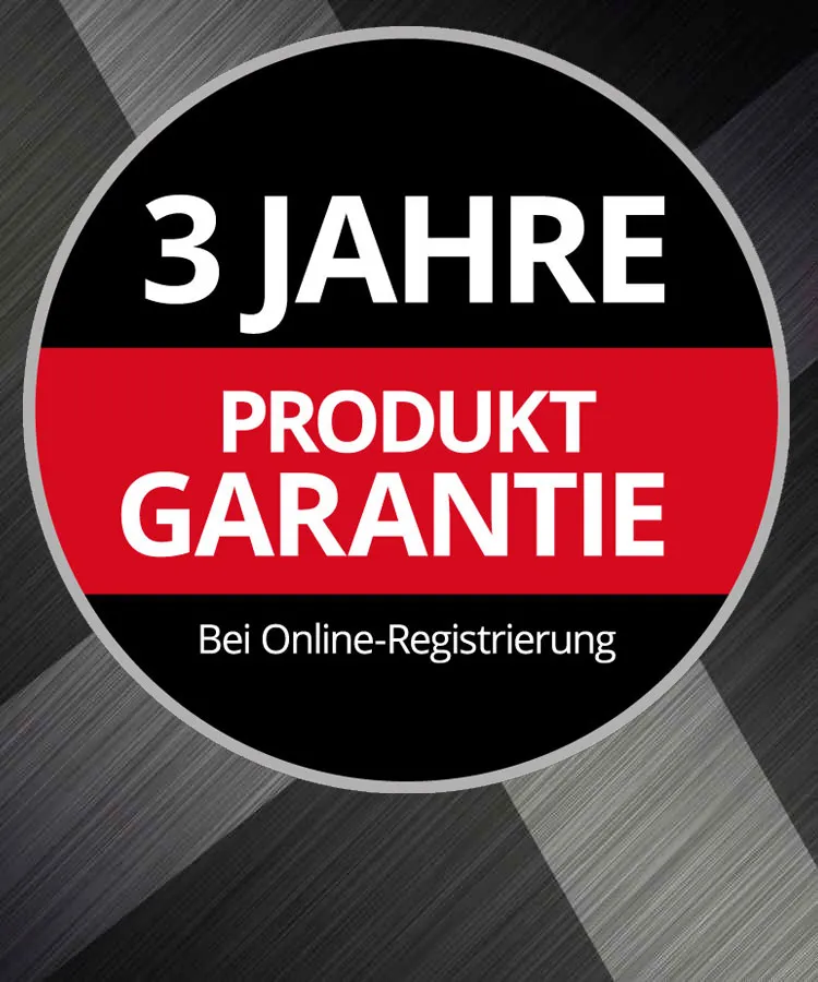 Einhell Produkt-Garantie 3 Jahre