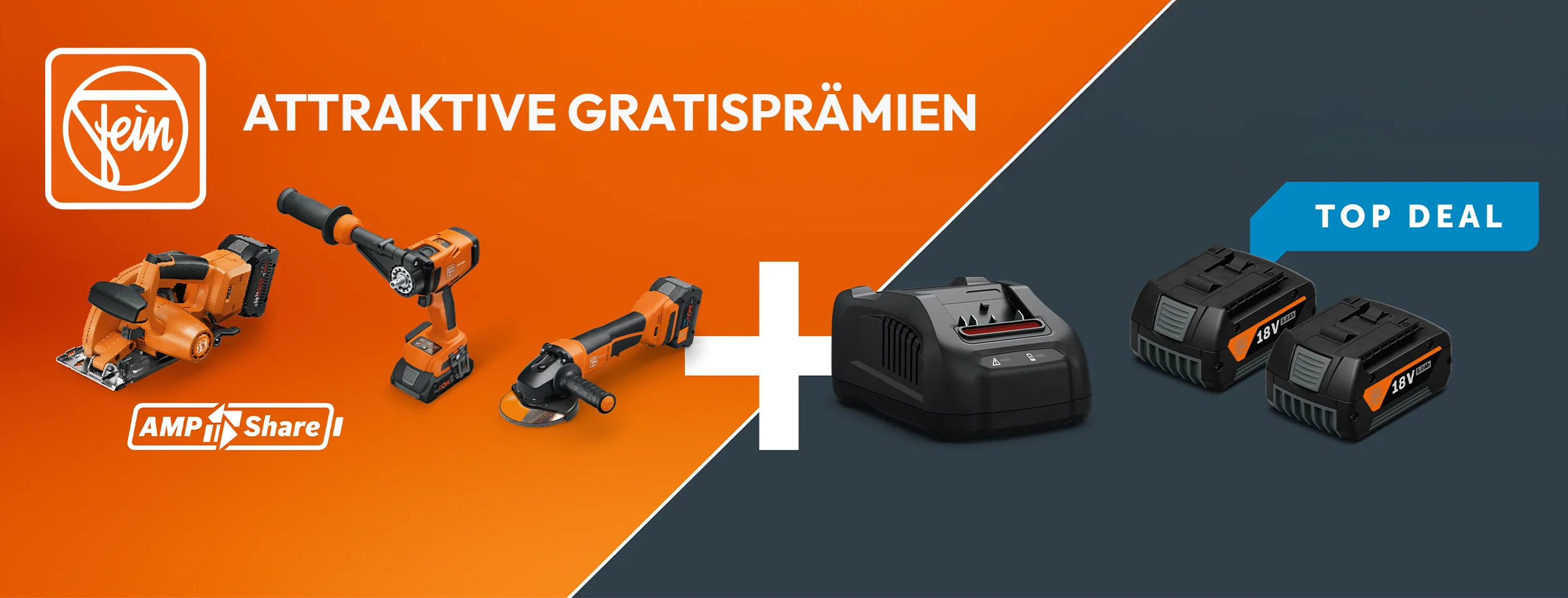 FEIN AmpShare Aktion