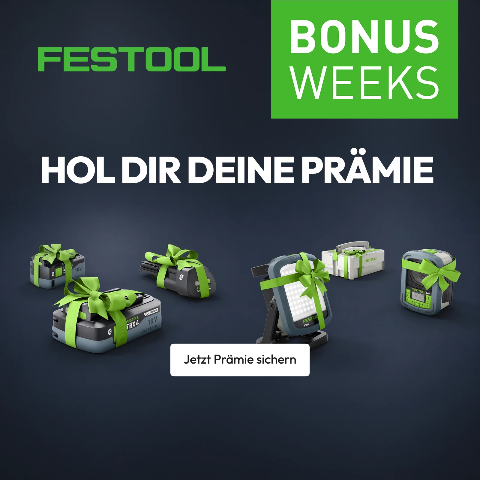 Zu den Festool Bonus Weeks