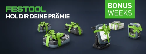 Zu den Festool Bonus Weeks Thumbnail