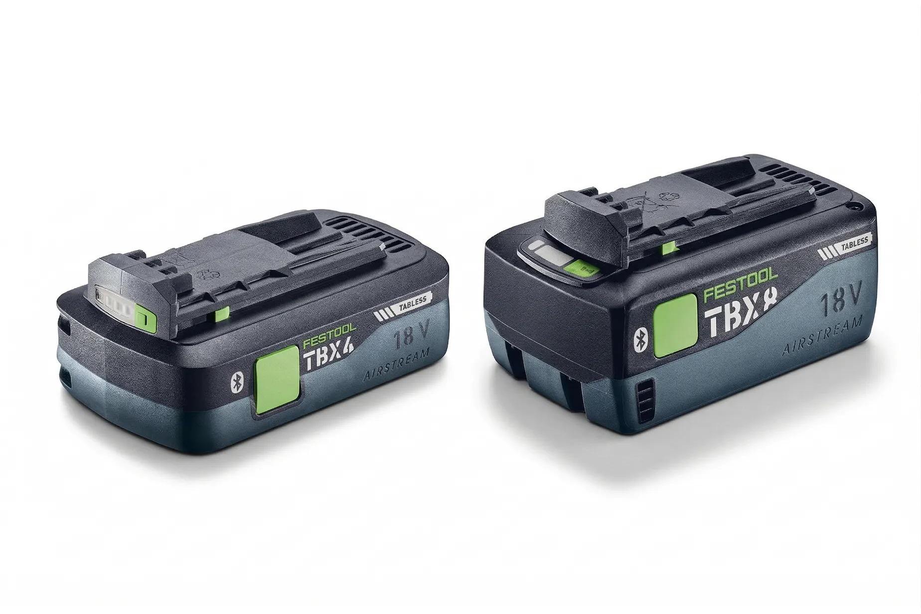 Festool Tabless Akkus TBX 4 und TBX 8