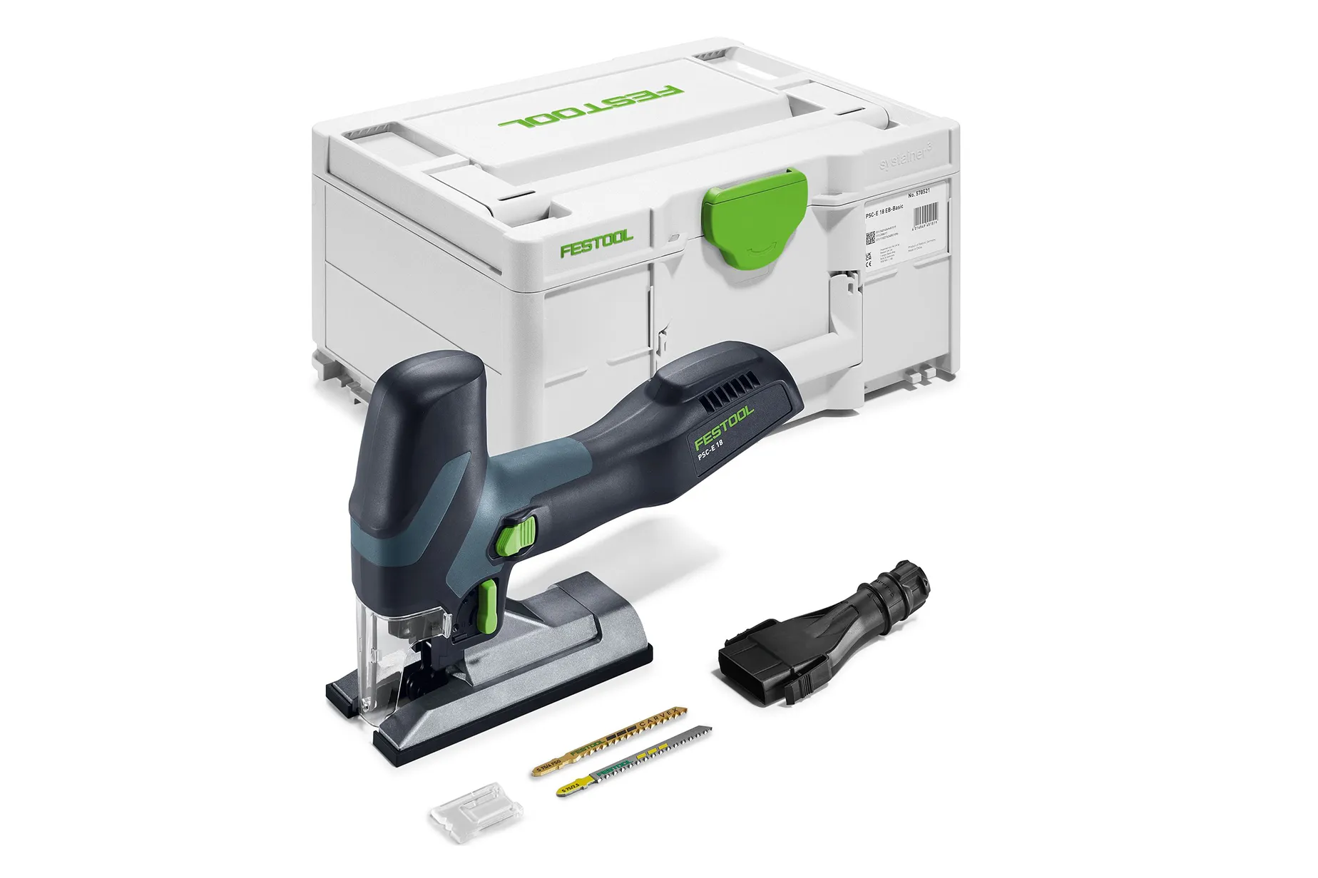 Festool Akku-Pendelstichsäge PSC-E 18 EB-Basic
