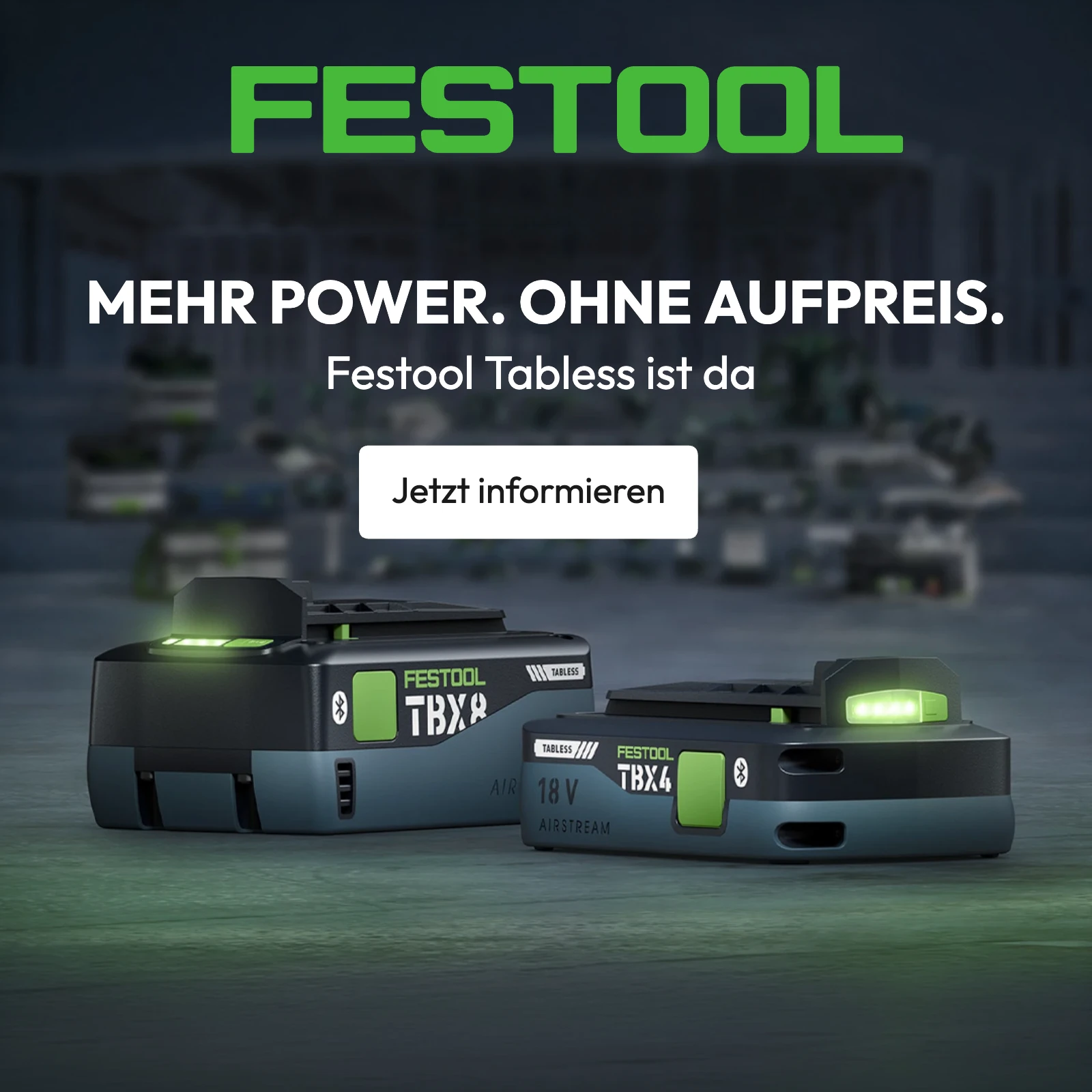 Tabless Akkus entdecken