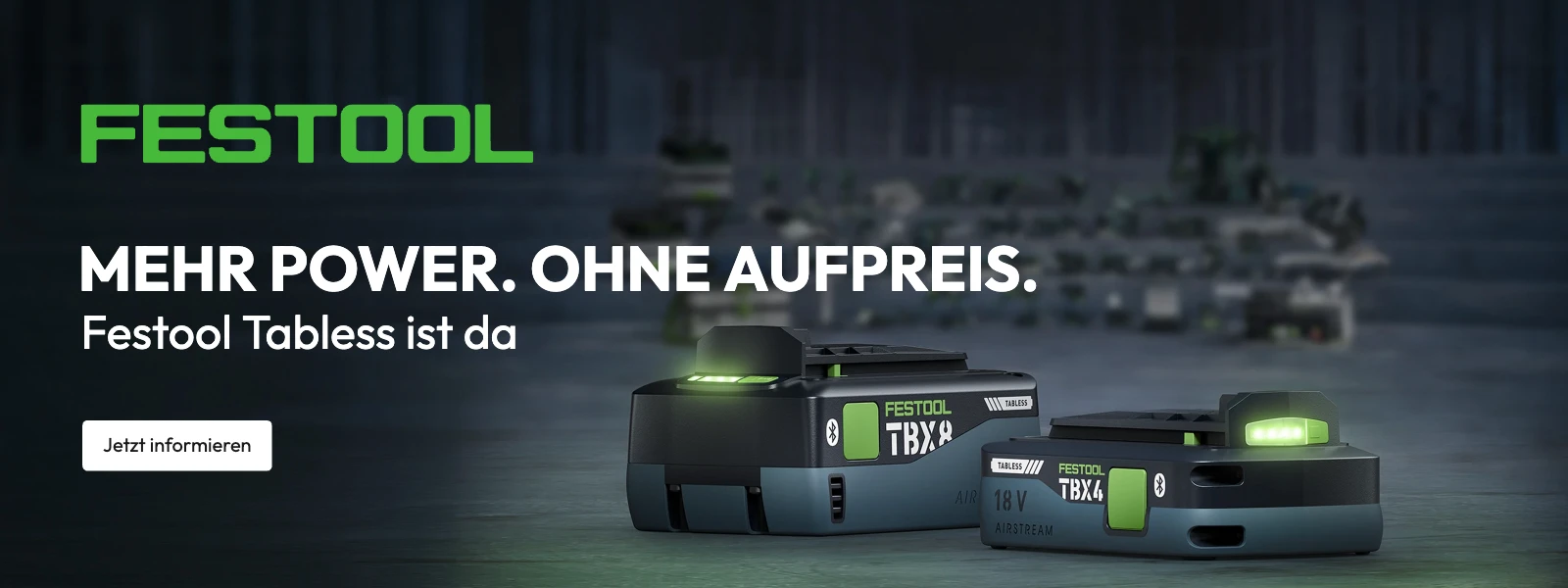 Tabless Akkus entdecken