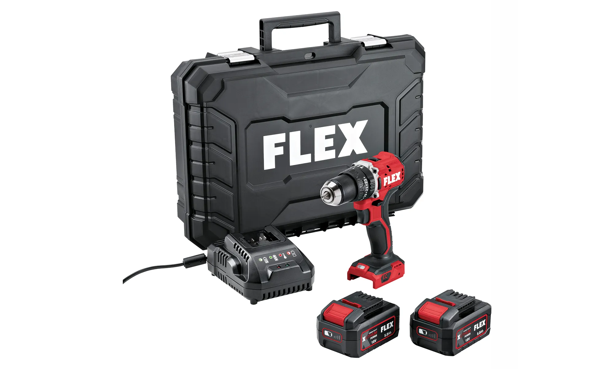 FLEX PD 2G 18-EC LD 55 TC Akku-Schlagbohrschrauber 18 V