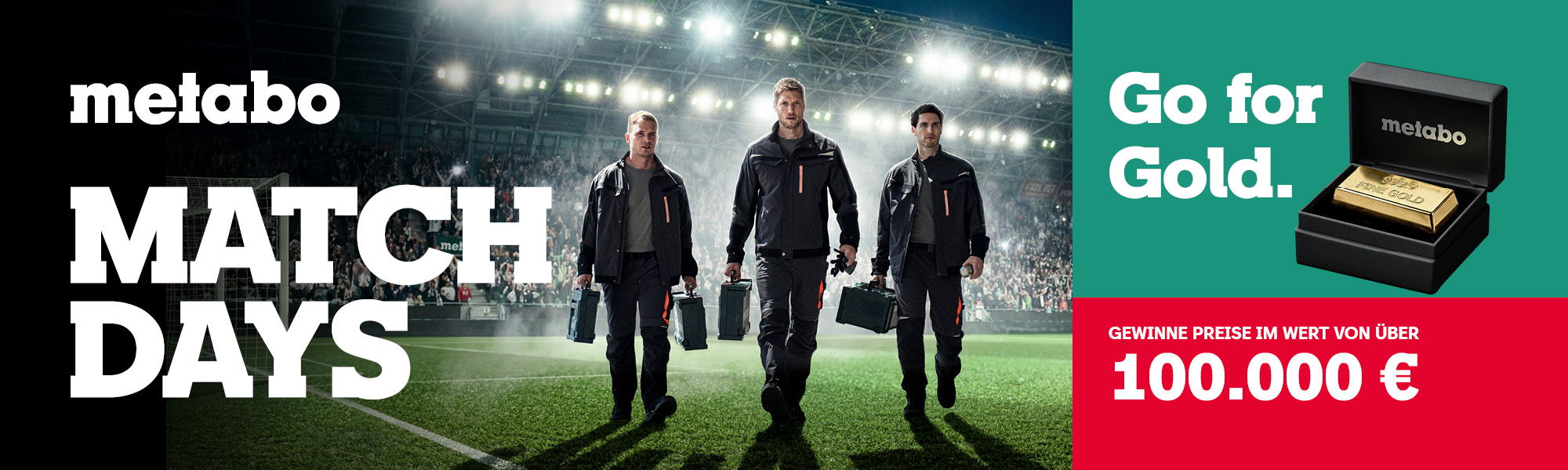 Metabo Match Days – Go for Gold 2026