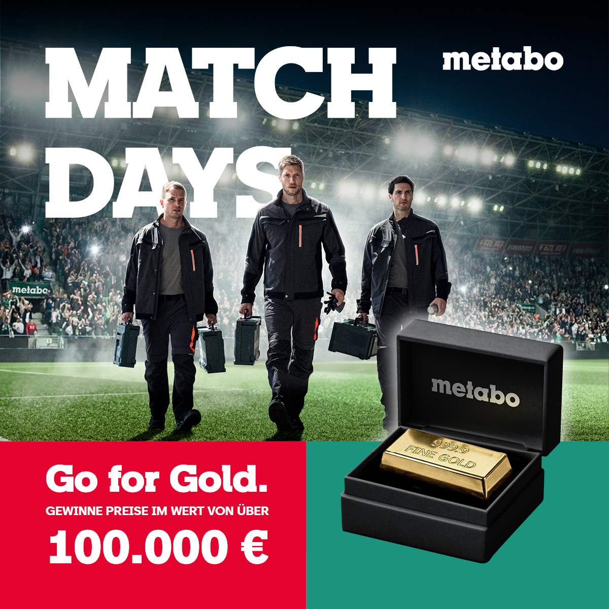 Metabo Match Days – Go for Gold 2026