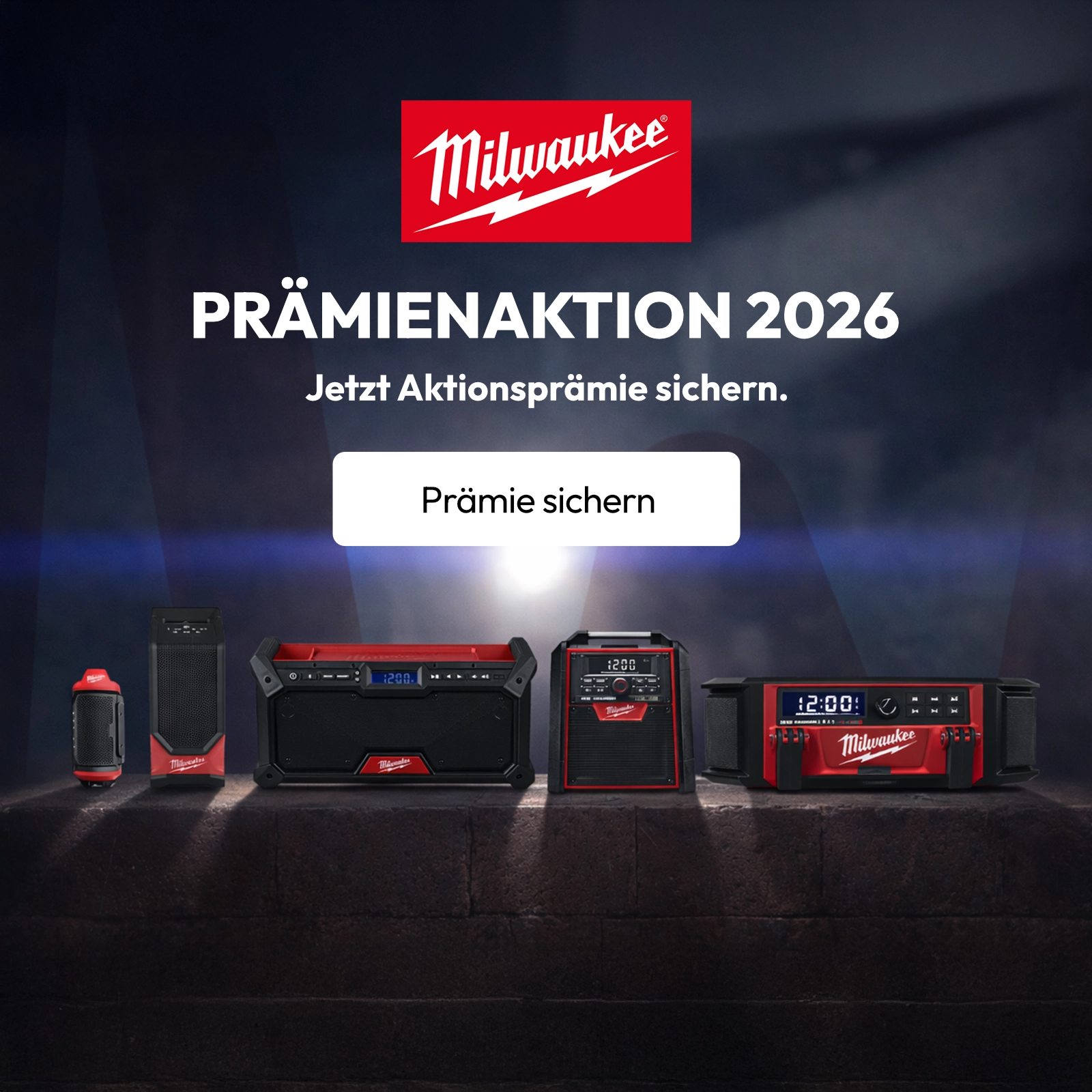 Zur Milwaukee Prämienaktion