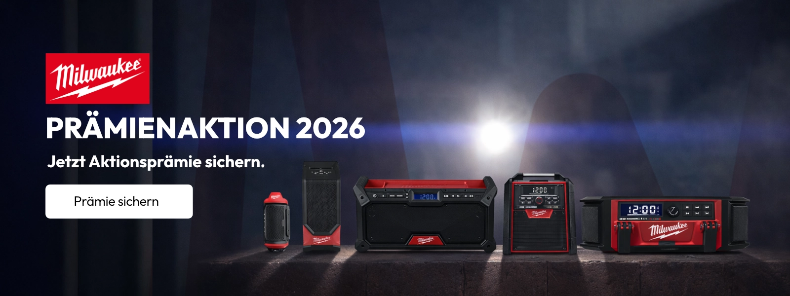 Zur Milwaukee Prämienaktion