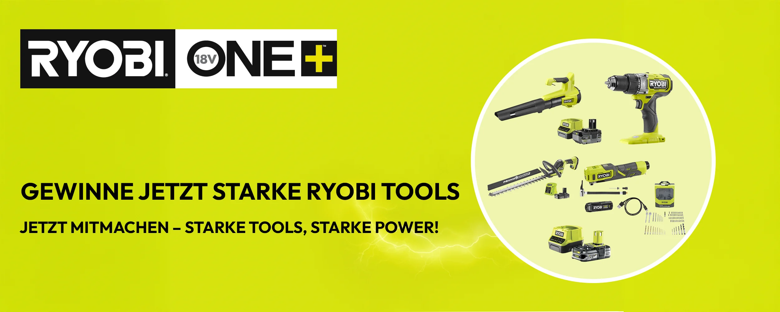 Ryobi Gewinnspiel