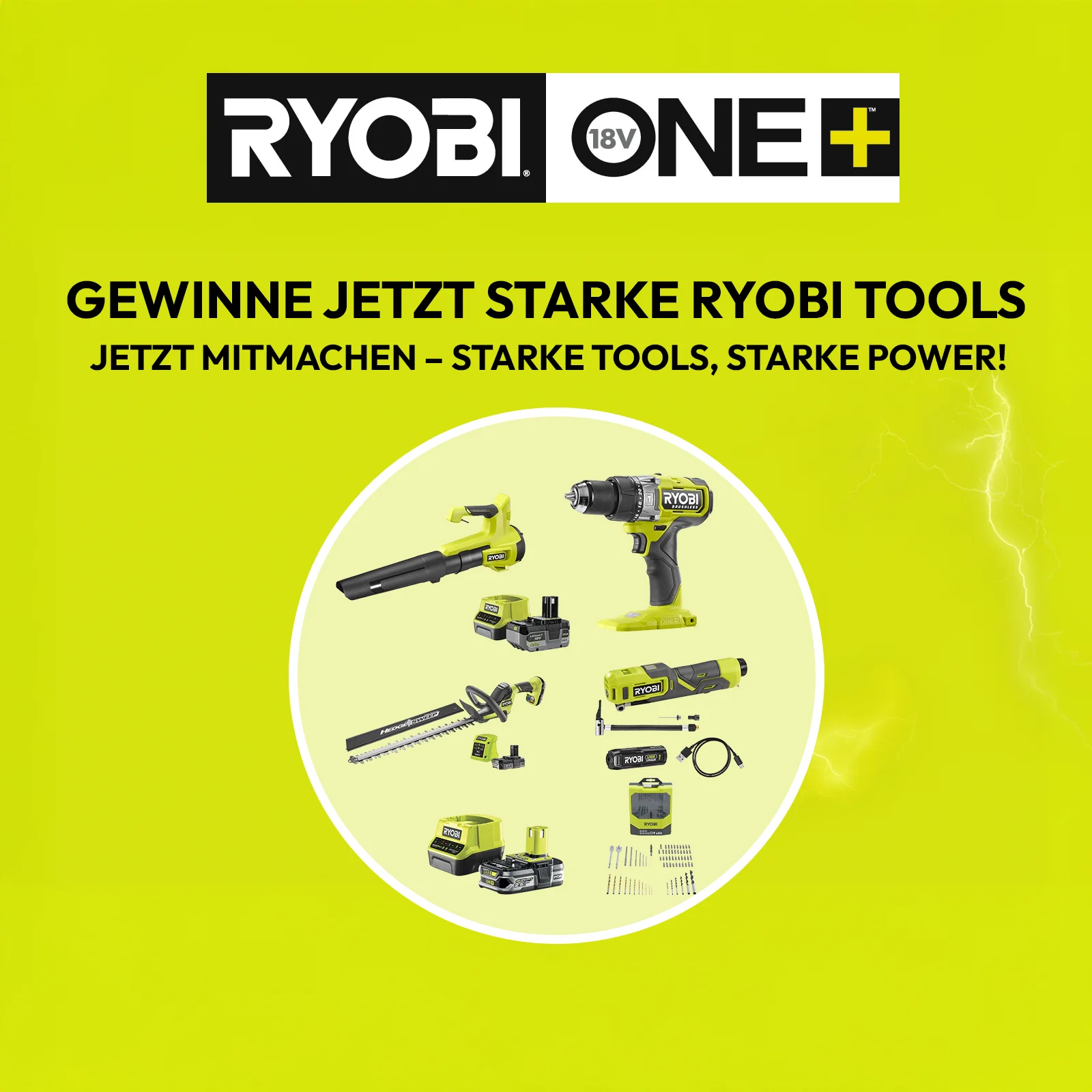 Ryobi Gewinnspiel