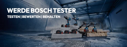 Zur Bosch Aktion Testen, bewerten behalten Thumbnail