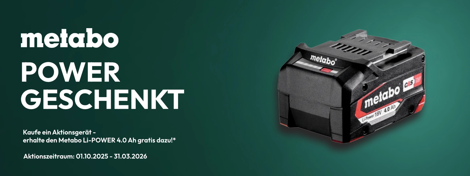 zur Metabo Akku Aktion