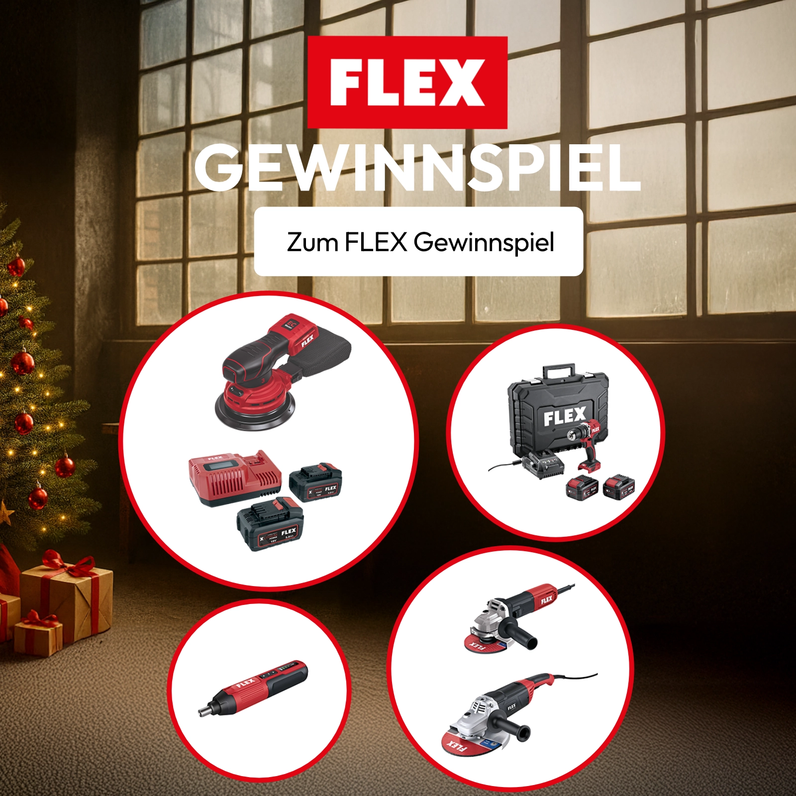 FLEX Gewinnspiel entdecken
