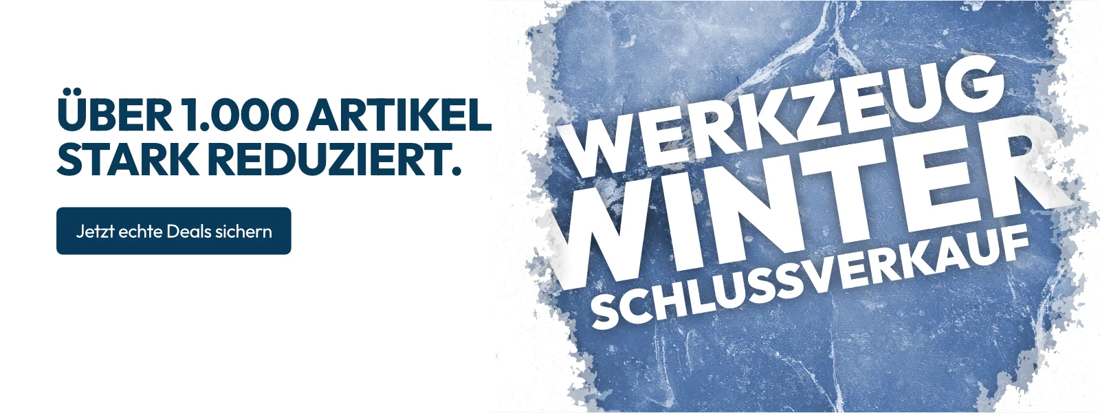 Zum Werkzeug Winterschluss Verkauf