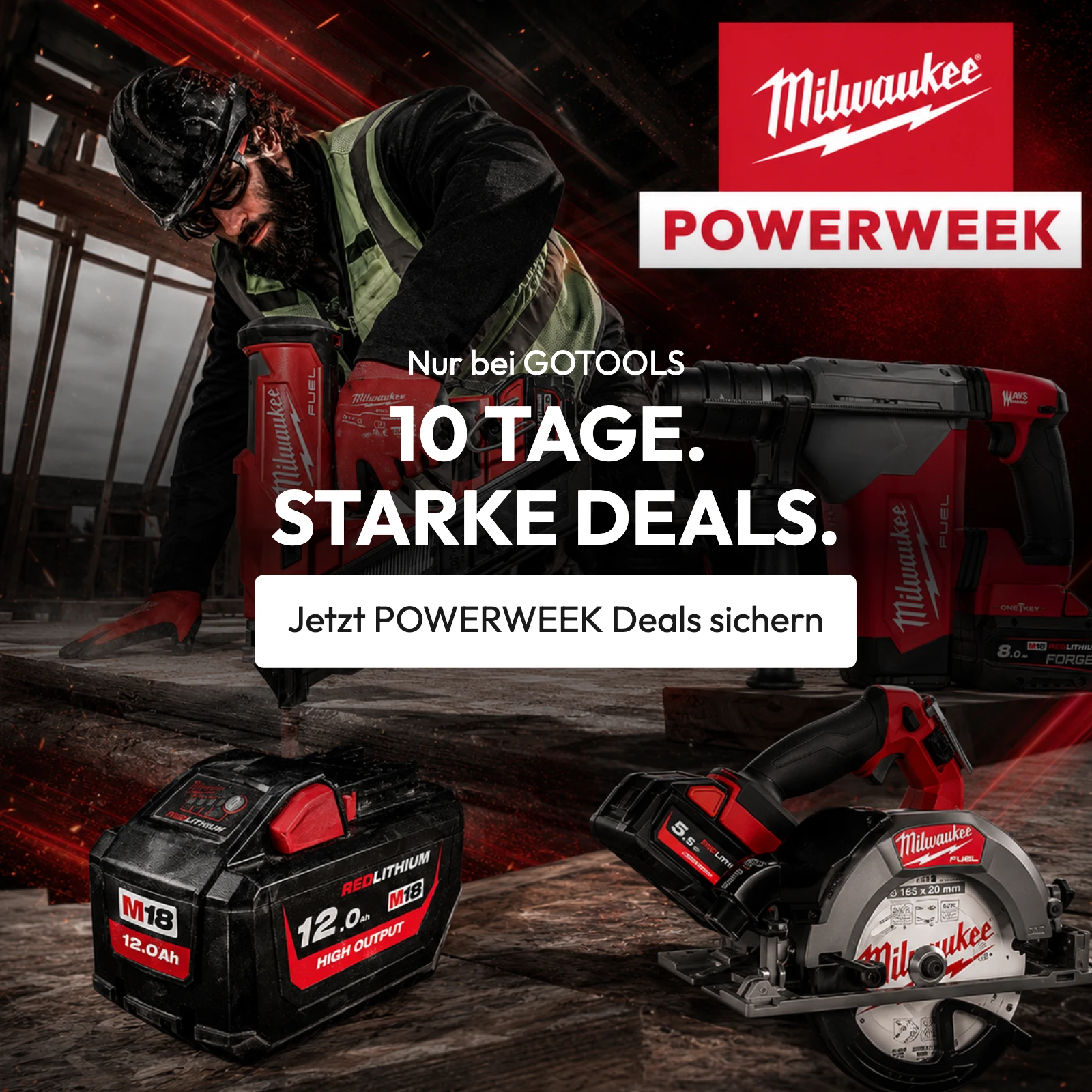 Zur Milwaukee Powerweek