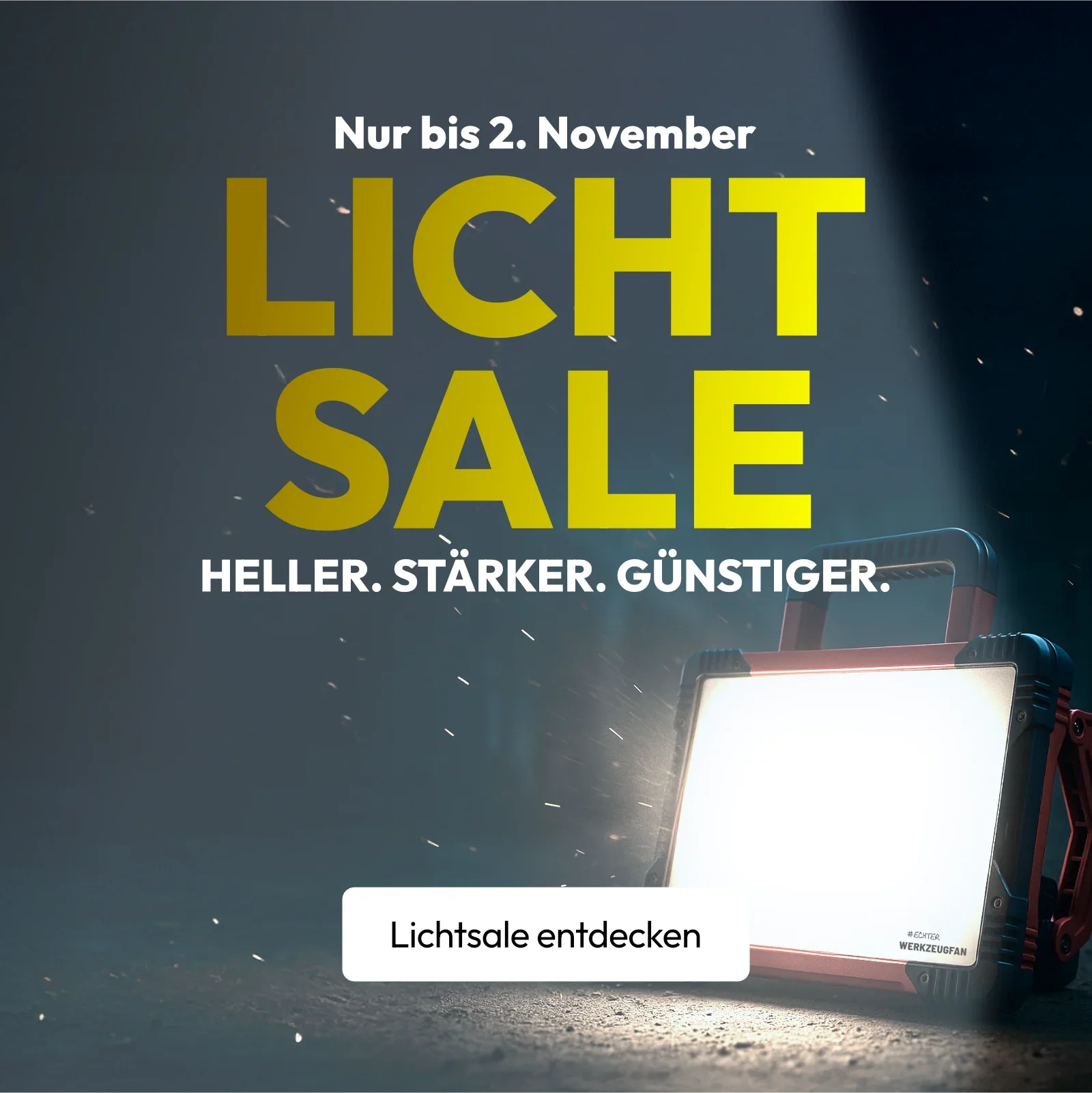 Licht Sale bei GOTOOLS