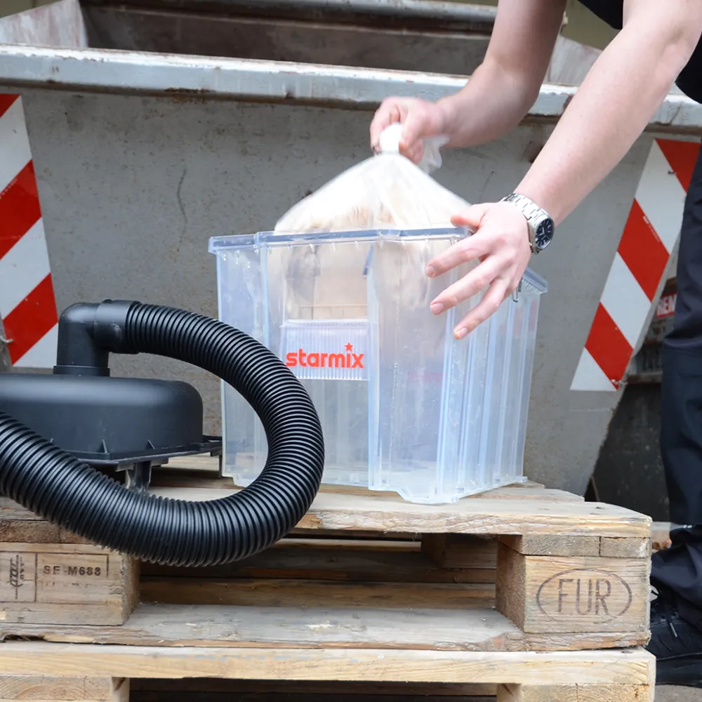 Staubfreier Transport