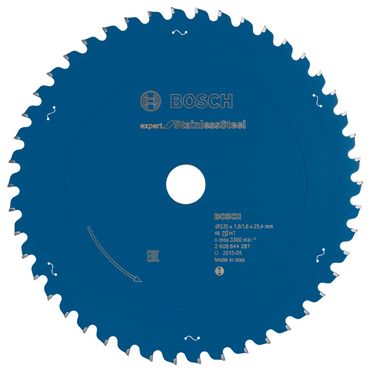 Bosch Kreissägeblatt Expert for Stainless Steel 230 x 25,4 x 1,9 x 46