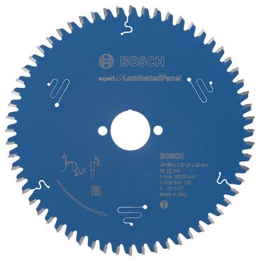 Bosch Kreissägeblatt Expert for Laminated Panel 190 x 30 x 2,6 mm, 60