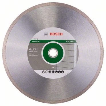 Bosch Diamanttrennscheibe Best for Ceramic 350 x 30/25,40 x 3 x 10 mm