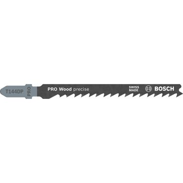 Bosch PRO Wood precise T144DP Stichsägeblatt, 100 mm, 100 Stück