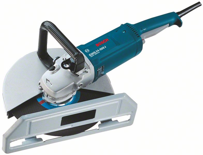 Bosch Trennschleifer GWS 24-300 J Professional im Set mit Schnellspannmutter SDS