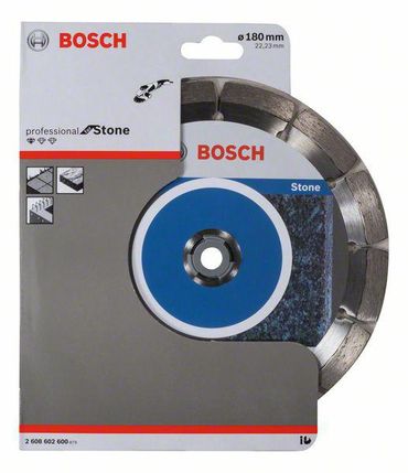 Bosch Diamanttrennscheibe Standard for Stone 180 x 22,23 x 2 x 10 mm