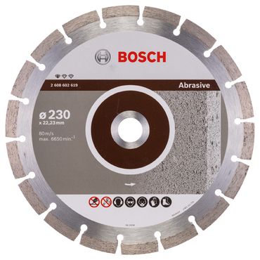 Bosch Diamanttrennscheibe Standard for Abrasive 230 x 22,23 x 2,3 x 10 mm