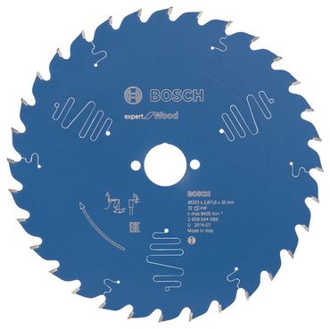 Bosch Kreissägeblatt Expert for Wood 225 x 30 x 2,6 mm, 32