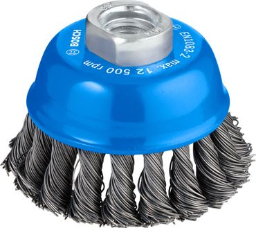 Bosch PRO Metal heavy Topfbürste, 75 x 0,5 mm, Gewinde