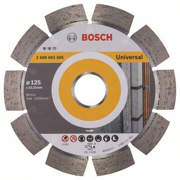 Bosch Diamanttrennscheibe Expert for Universal 125x22,23 x 2,2 x 12mm 2608602565