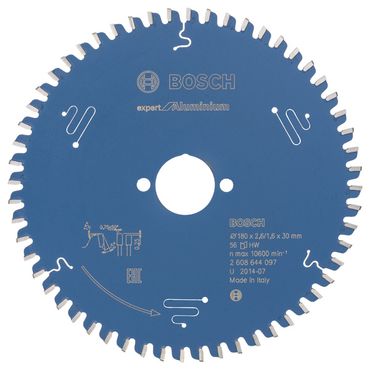 Bosch Kreissägeblatt Expert for Aluminium 180 x 30 x 2,6 mm, 56