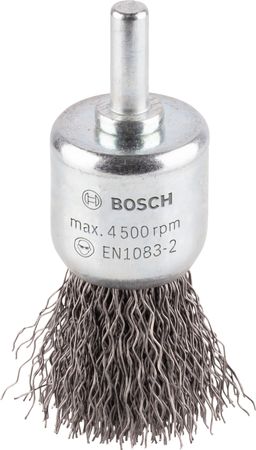 Bosch PRO Metal clean Topfbürste, zylindrischer Schaft, 25 x 0,3 mm