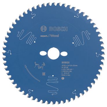 Bosch Kreissägeblatt Expert for Wood 260 x 30 x 2,4 mm, 60