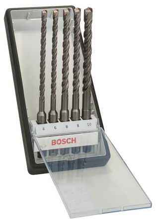 Hammerbohrer-Robust Line-Set, SDS-plus-5, 5-teilig, 6 - 10 mm