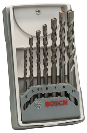 Bosch 7tlg. Betonbohrer-Set CYL-3 4; 5; 5,5; 6; 7; 8; 10 mm